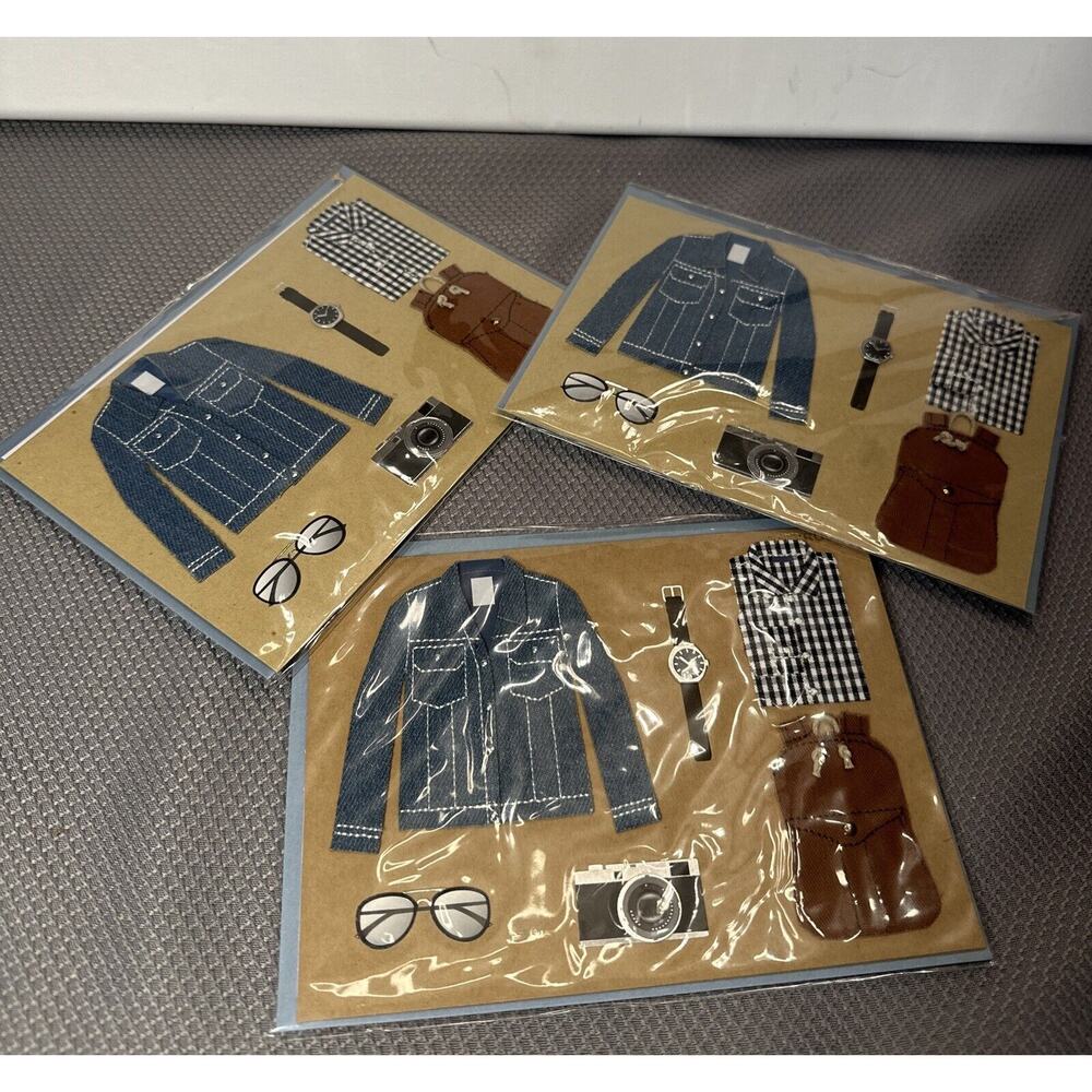 Papyrus Father's Day Greeting Cards 3D Card X 3 Cards. Best Dad Sentiment - Picture 2 of 6